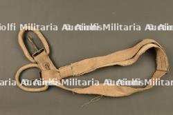 Sangle de mitrailleur MG08 ersatz en ortie. Ersatz MG08 machine gunner’s sling made of nettle fiber. — photo 1