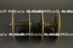 Lot de 2 rouleaux de chargeurs tambours de MG 08-15. Lot of two loading strips for MG08-15 drum magazines. — miniature 4