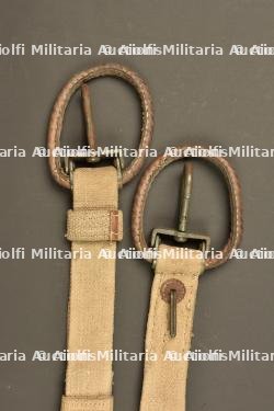 Sangle de mitrailleur MG08 ersatz en ortie. Ersatz MG08 machine gunner’s sling made of nettle fiber. — miniature 3