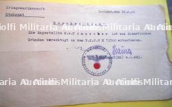 Brassard et documents de la Croix Rouge allemande — photo 4