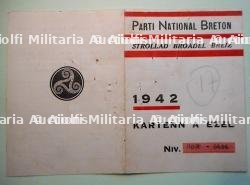 Documents autour du Parti Nationale Breton, ou PNB.