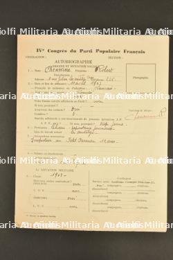 Document d'inscription au congrès PPF — photo 1