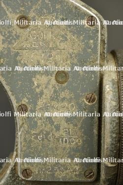Rare lunette ZF12 nA Goerz pour mitrailleuse MG08. Rare Goerz ZF12 nA scope for MG08 machine gun — miniature 2