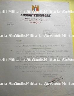 Ensemble de documents autour de la LVF — photo 1
