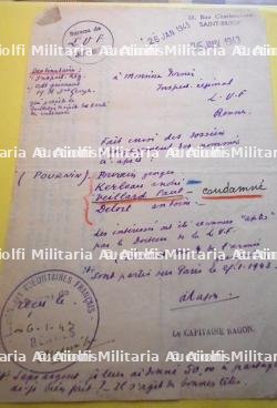 Ensemble de documents autour de la LVF — photo 2