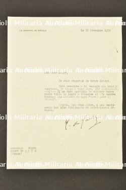 Ensemble de documents signés De Gaulle — miniature 3