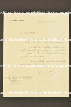 Ensemble de documents signés De Gaulle — miniature 4