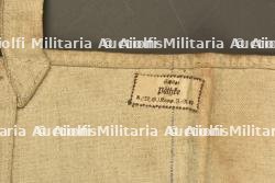 Tablier de travail allemand avec étiquette mitrailleur. German work apron with machine gunner label — photo 2