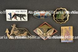 Lot de 6 insignes de marine