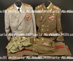 Lot comprenant 1 ensemble de maréchal de l'artillerie — photo 1