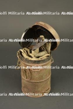 Masque anti gaz allemand Lederschutzmaske 1917. German Lederschutzmaske 1917 gas mask — miniature 2