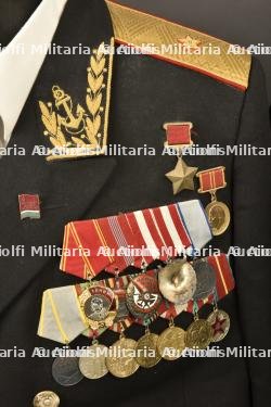 Lot comprenant 1 ensemble d'amiral de la flotte, — miniature 4