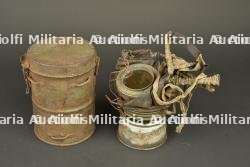 Masque anti gaz allemand Lederschutzmaske 1917. German Lederschutzmaske 1917 gas mask — miniature 8