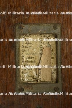 Téléphone de campagne allemand Feldfernsprecher 1916 type B. German field telephone Feldfernsprecher 1916 type B — miniature 14