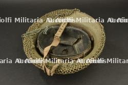 Casque anglais MkI coiffe 1937 avec filet — miniature 4