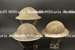 Lot de 3 coques de casques anglais MkII