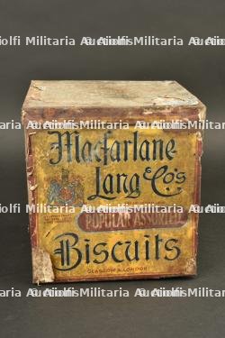 Boite de biscuits.