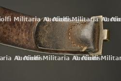 Ceinturon allemand avec boucle M1895 de la Marine Impériale. German belt with Imperial Navy Model 1895 buckle — miniature 3
