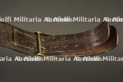 Ceinturon allemand avec boucle M1895 de la Marine Impériale. German belt with Imperial Navy Model 1895 buckle — photo 4