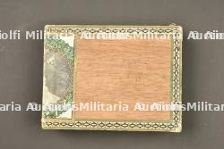 Boite de cigares à l'effigie de Otto Weddigen et du sous marin U9. Cigar box bearing the image of Otto Weddigen and submarine U9 — miniature 7