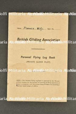 Livret de Pirmez Willy Personnal Flying Log Book.