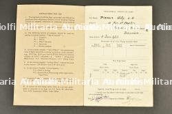 Livret de Pirmez Willy Personnal Flying Log Book. — photo 5