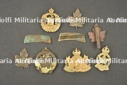 Lot de 9 insignes Canadiens. Lot of 9 Canadian badges — miniature 2