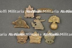 Lot de 8 insignes Canadiens. Lot of 8 Canadian badges — photo 1