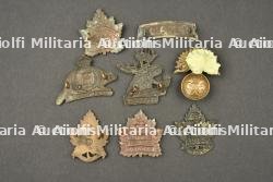 Lot de 8 insignes Canadiens. Lot of 8 Canadian badges — photo 2