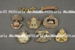 Lot de 8 insignes Canadiens. Lot of 8 Canadian badges — photo 1