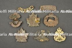 Lot de 8 insignes Canadiens. Lot of 8 Canadian badges — photo 2