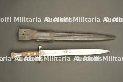 Baïonnette anglaise 1888 avec fourreau 1903. British Pattern 1888 bayonet with Pattern 1903 scabbard — miniature 5