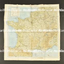 Carte en soie France. — photo 1