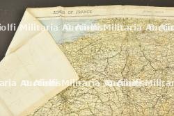 Carte en soie France. — photo 2