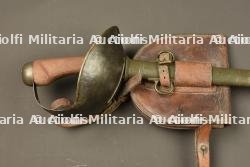 Sabre troupe de cavalerie anglais modèle 1908 avec sa poche à fer. British Pattern 1908 cavalry trooper’s sword with horseshoe pouch — photo 14