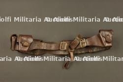 Baudrier cartouchière de cavalerie anglaise. British cavalry bandolier ammunition belt — photo 1