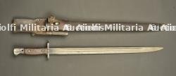 Baïonnette anglaise 1907 avec porte fourreau cuir. British Pattern 1907 bayonet with leather frog