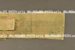 Porte baïonnette anglais en web avec reproduction de porte manche. British webbing bayonet frog with reproduction helve carrier — photo 2
