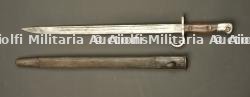 Baïonnette anglaise 1907 à quillon. British Pattern 1907 bayonet with hooked quillon