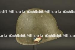 Casque US M1 de capitaine 1ère Armée Française. — photo 4