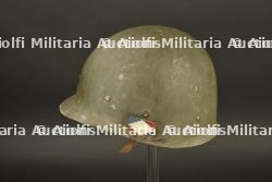 Casque US M1 de capitaine 1ère Armée Française. — photo 7