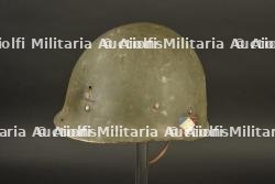 Casque US M1 de capitaine 1ère Armée Française. — miniature 8