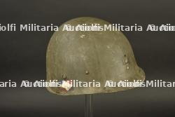 Casque US M1 de capitaine 1ère Armée Française. — miniature 10