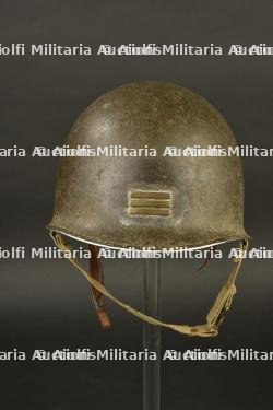 Casque US M1 de capitaine 1ère Armée Française. — photo 19