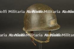 Casque US M1 de capitaine 1ère Armée Française. — miniature 20