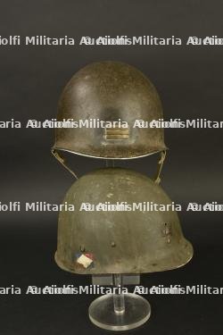 Casque US M1 de capitaine 1ère Armée Française. — photo 21
