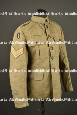 Veste anglaise Service Dress 1902 de la 30th Division. British Service Dress 1902 tunic of the 30th Division — photo 1