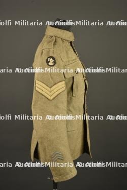 Veste anglaise Service Dress 1902 de la 30th Division. British Service Dress 1902 tunic of the 30th Division — miniature 9