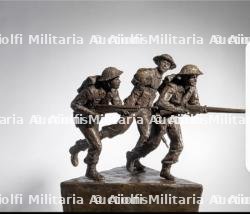 Tirage en bronze du monument réalisé en hommage aux combattants britanniques à Vers sur Mer par David Williams-Ellis.  — miniature 3