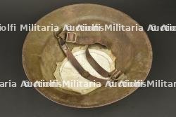 Casque anglais MkI, ceinture en web et cartouchière. British MkI helmet, web belt and ammunition pouch — photo 3